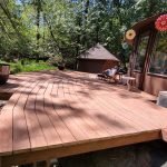 Landscaping Wooden Deck